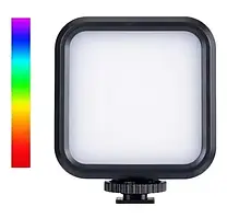 Накамерне світло Infinity WL-R1 RGB 1200mAh 3000-7000K (7,5*7,5см)