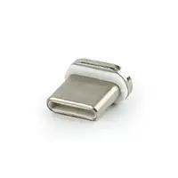 Магнітний конектор Cablexpert Type C Magnetic Silver (до магнітної зарядки)