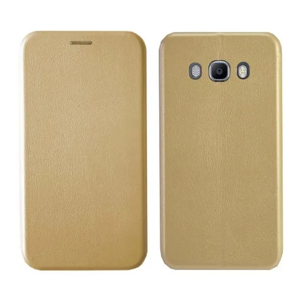 Чохол-книжка Level для Samsung Galaxy J510 J5 Gold, фото 1