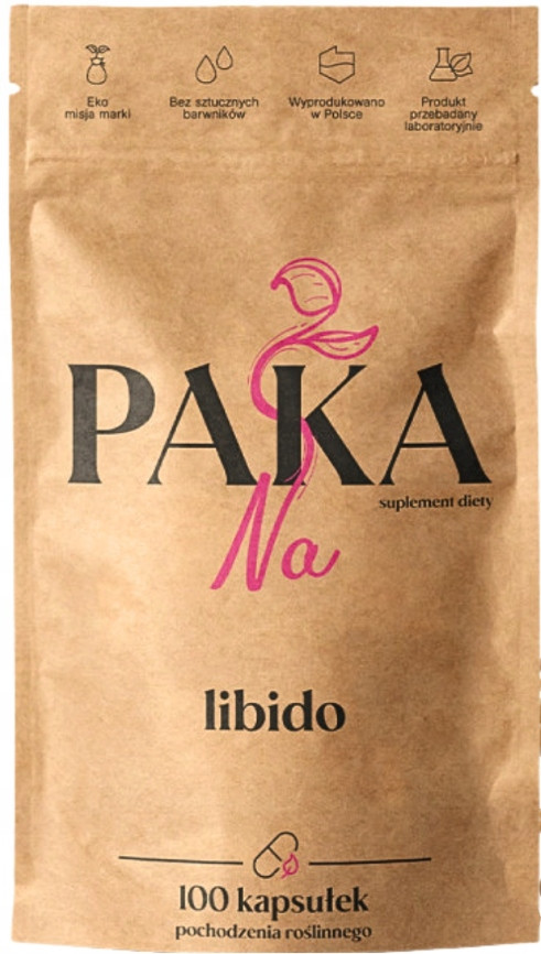Paka Natury NA LIBIDO 100 капсул для жінок, натуральна для статевого потягу, фото 1