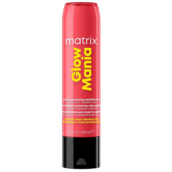 Кондиціонер для захисту кольору фарбованого волосся Matrix Glow Mania Color Protecting Conditioner 300мл, фото 1