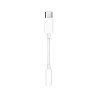 Перехідник Apple USB-C (тато) to 3.5 mm (мама) Headphone Jack Adapter (MU7E2) White Original