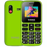 Кнопковий телефон Sigma mobile Comfort 50 HIT2020 Green