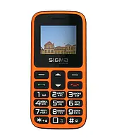 Кнопковий телефон Sigma mobile Comfort 50 HIT2020 Orange