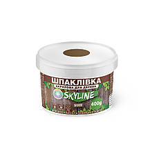 Шпаклівка для Дерева готова до застосування акрилова SkyLine Wood Горіх 400 г