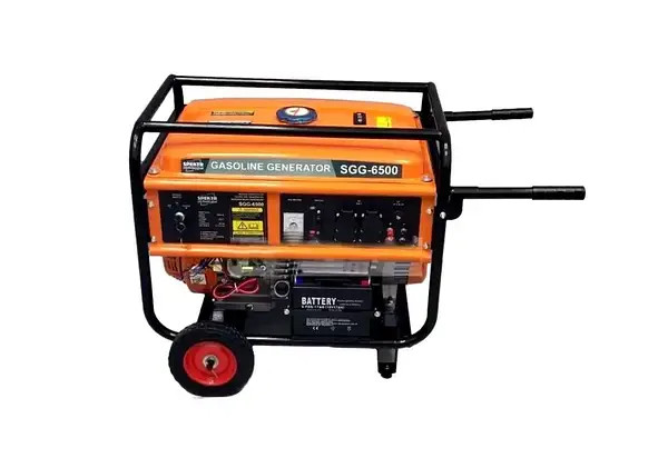 БЕНЗИНОВИЙ ГЕНЕРАТОР SPEKTR SGG-6500E (ЕЛЕКТРОСДАРТЕР, 6,5 КВТ)