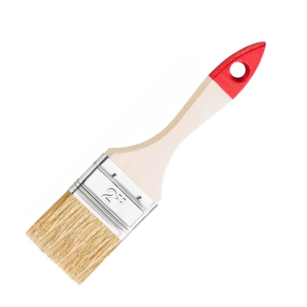 Пензель плаский HARDY №30 2", світла щетина китайскої свині, фото 1