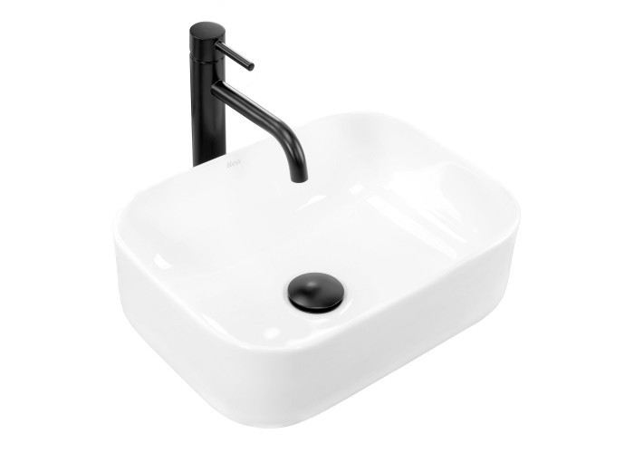 Умивальник Rea Demi Mini 40,5x31 white (REA-U5064), фото 1