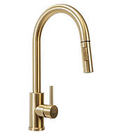 Змішувач для кухні Rea Fresh brushed gold (REA-B9148)