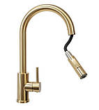 Змішувач для кухні Rea Fresh brushed gold (REA-B9148), фото 3