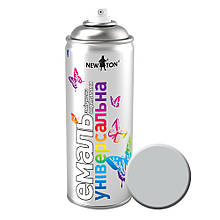 Емаль універсальна Глянцева New Ton 400 мл RAL 7035 Світло-сірий