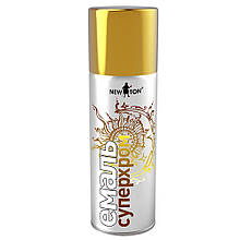 Емаль «Суперхром» для внутрішніх робіт New Ton Аерозоль Золото 400 мл