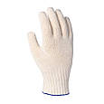 Рукавиці Doloni трикотажні робочі білі з ПВХ "Хвиля" Універсал 10 клас арт. 621, фото 2