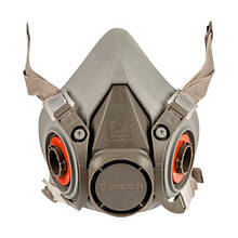 Напівмаска сіра PROMASK M 6200 ТПЕ+ABS, розмір M