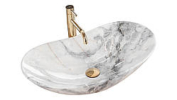 Умивальник Rea Royal 36x62,5 granit shiny (REA-U8596)