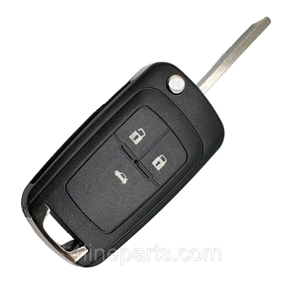 Ключ корпус Cruze Chevrolet 13500226 3 кн, фото 1