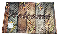 Килим придверний текстильний 40х60см К-601-266 Welcome
