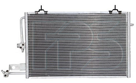 Конденсатор кондиціонера Audi 100 91-94 Ava АКПП/МКПП; 572X388X20; -осушувач (2.0/2.3/2.4 D/2.5 TDI/2.6/2.8/1.8)