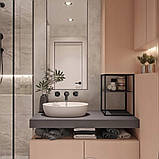 Змішувач для умивальника прихованого монтажу Rea Exit чорний (REA-B8000), фото 6