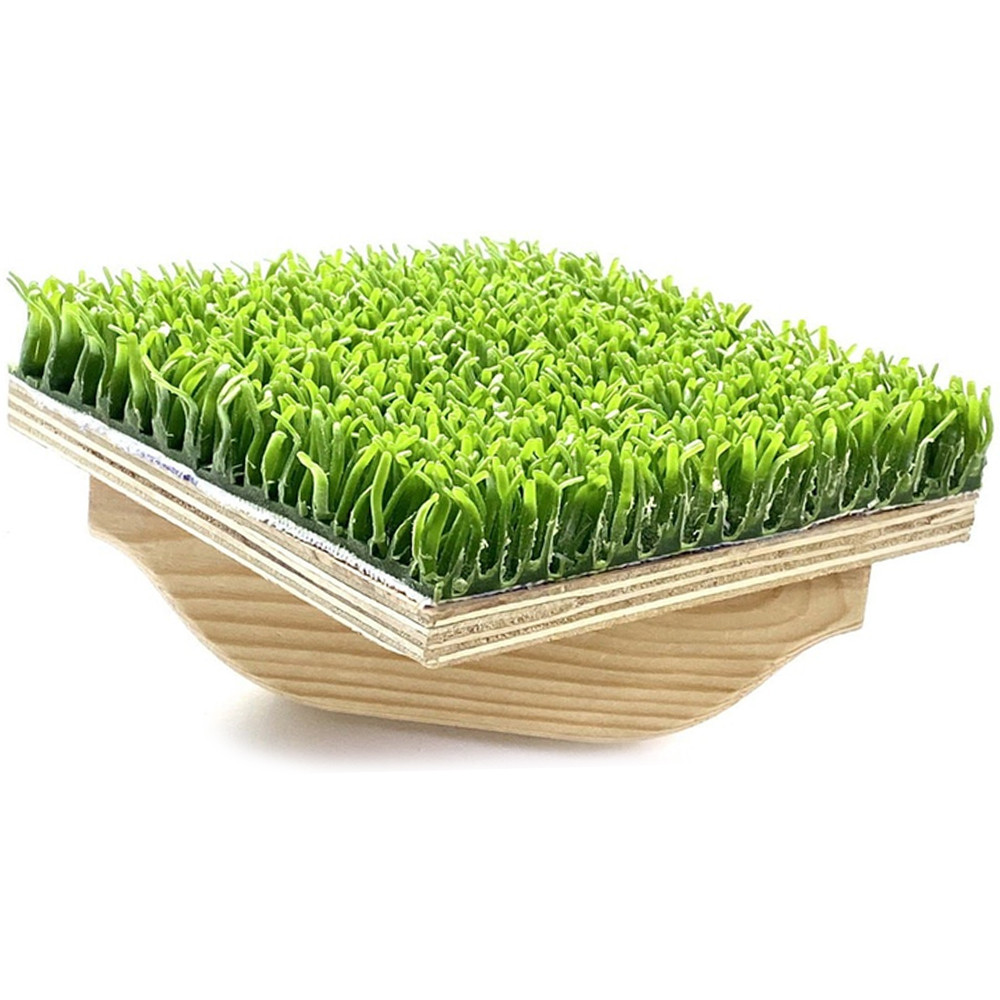 Терка декоративна для структури "1000 ліній" 150 x 150 мм з дерев'яною ручкою, фото 1