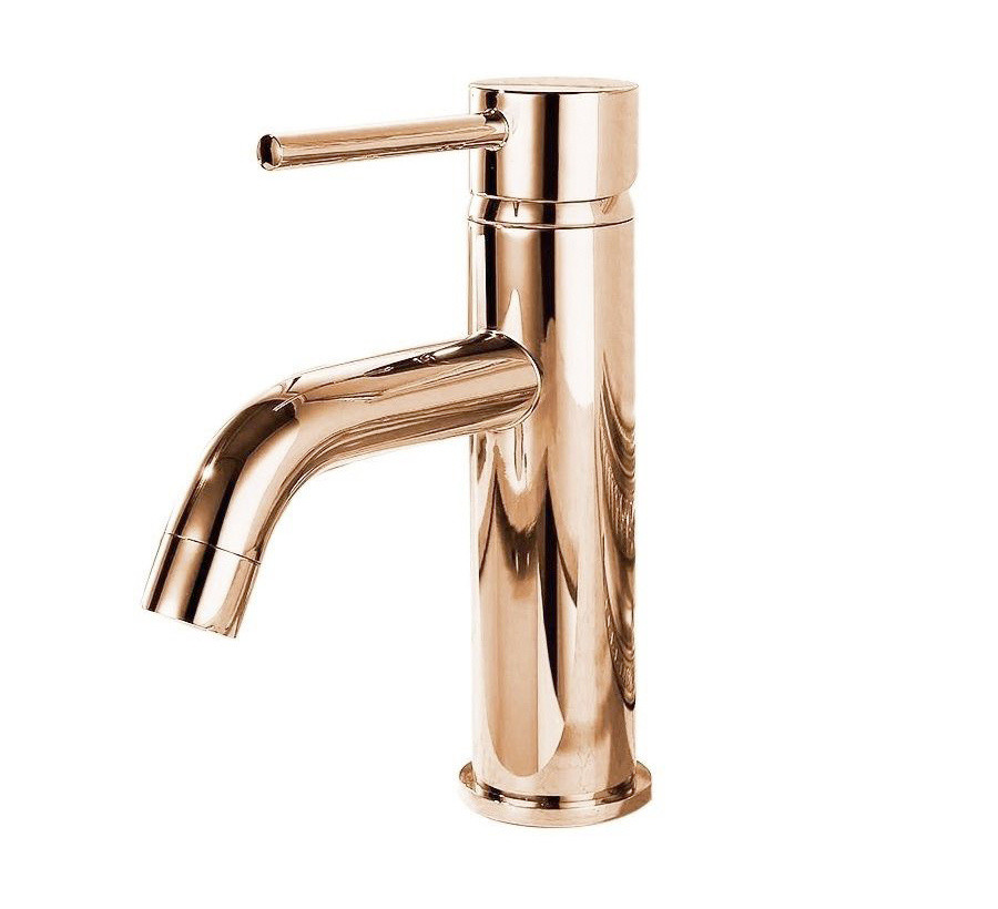 Змішувач для умивальника Rea Lungo rose gold (REA-B4500), фото 1