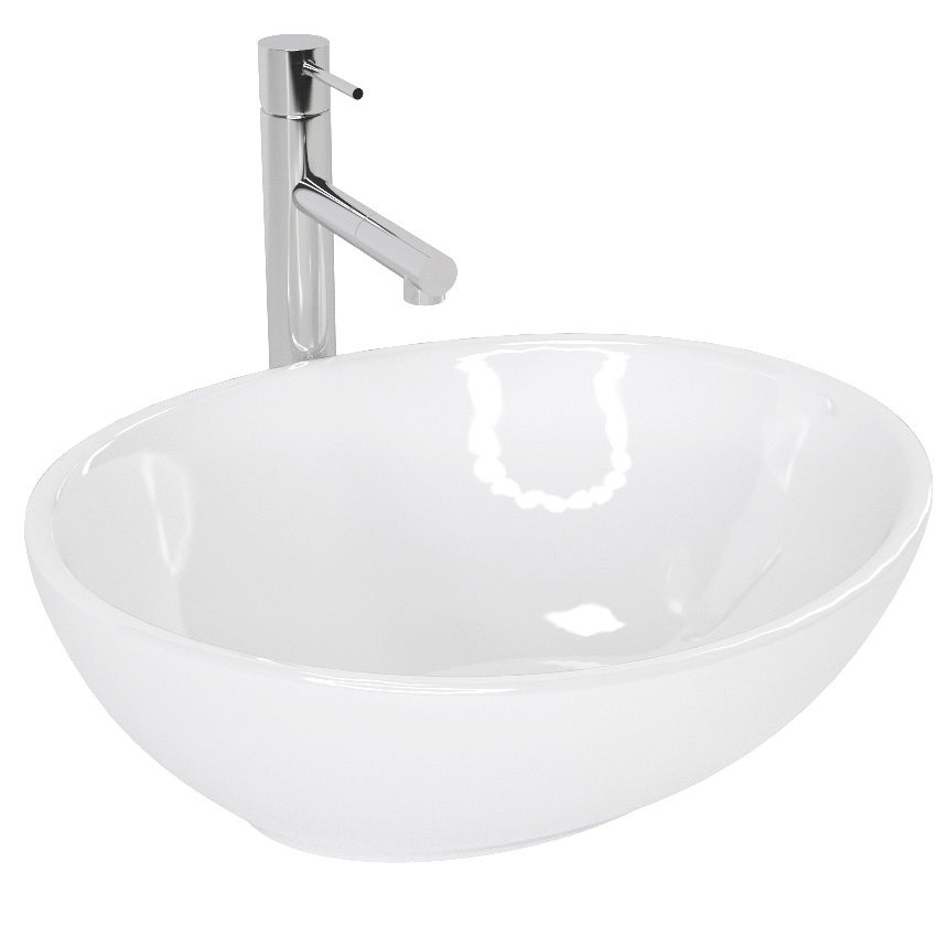 Умивальник Rea Sofia 34,5x40,9 white (REA-U0133), фото 1