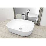 Умивальник Rea Mona Slim 40,2x50,7 білий (REA-U6300), фото 2