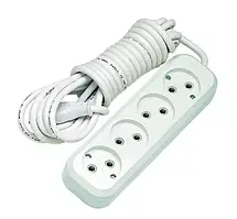 Мережевий фільтр Makel MGP144 White