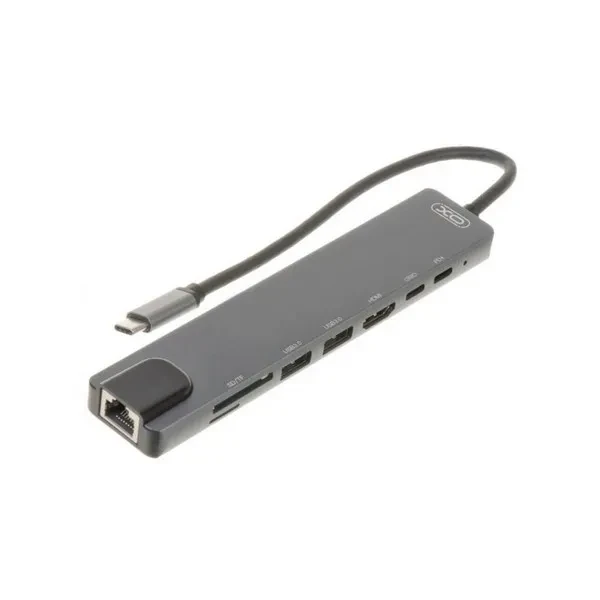 USB-хаб XO HUB003 Stainless Steel
