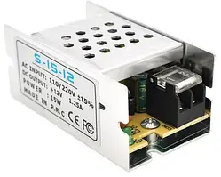 Блок живлення Yoso S-12-12 12 В 1 А 12 Вт перфорований