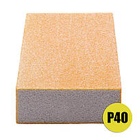 Шліфувальний брусок Kussner Soft P40 125x90x25