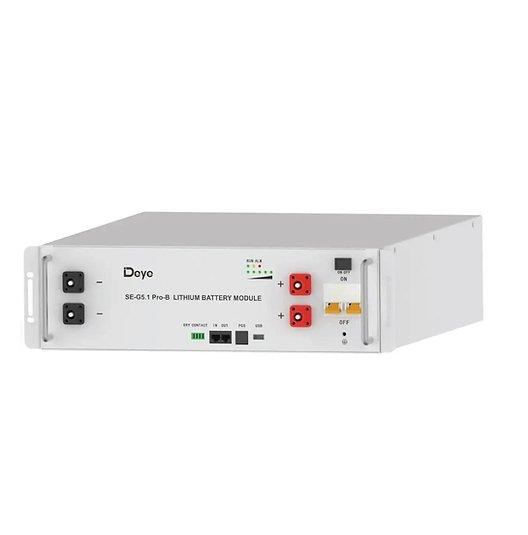 Акумуляторна батарея Deye LiFePO4 літій залізо фосфатна 51.2В 100Аг SE-G5.1Pro-B