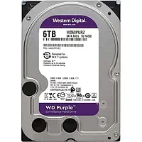 HDD диск Western Digital WD64PURZ Purple 6TB