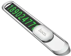 Паркувальна карта Hoco PH41 Silver