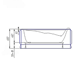 Акрилова ванна Redokss San RIMINI 1300x750, фото 5