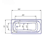 Акрилова ванна Redokss San RIMINI 1300x750, фото 6