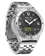 Наручний годинник North Edge Snow Leopard Silver