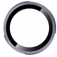 Захисне скло для камери Blueo Metal Frame Lens DiamondRhombus for Apple iPhone 14 Purple