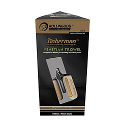 Венеціанська кельма Rollingdog DOBERMAN 240х90мм, серія Elite (50512)