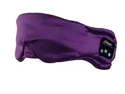 Маска для сну Infinity Luxury Silk Sleep 3D Violet Bluetooth 5.0 розмір S