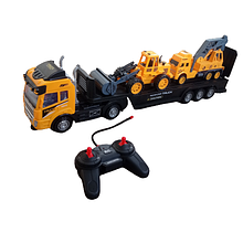 Ігровий набір Special TRUCK Вантажівка на радіокеруванні з навантажувачем та міксером - Дитячі іграшки