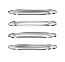 Захисна накладка для автомобіля Baseus AIRBAG BUMPER STRIP 4ШТ (CRFZT-A02)