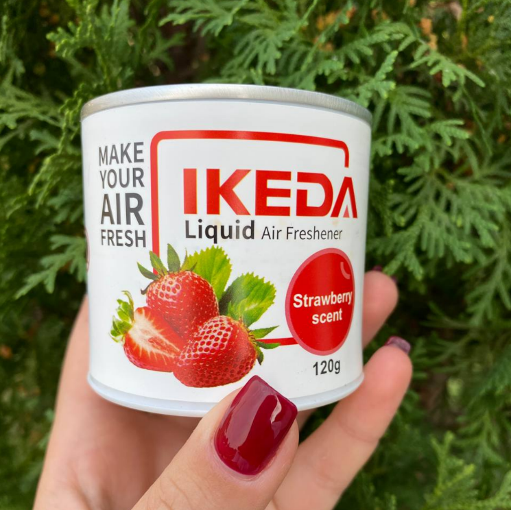Ароматизатор для дому та авто IKEDA Stramberry Освіжувач повітря - Ароматизатори, фото 1
