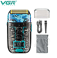 Комбо-набір VGR V-645 Professional для догляду машинка для стрижки, тример та електробритва - Догляд за тілом, фото 4