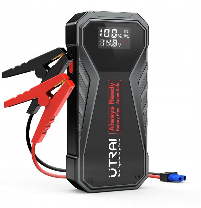 Пусковий автомобільний пристрій Utrai Super Capacitor Booster X1 Суперконденсатор 1000А - Авто-мото