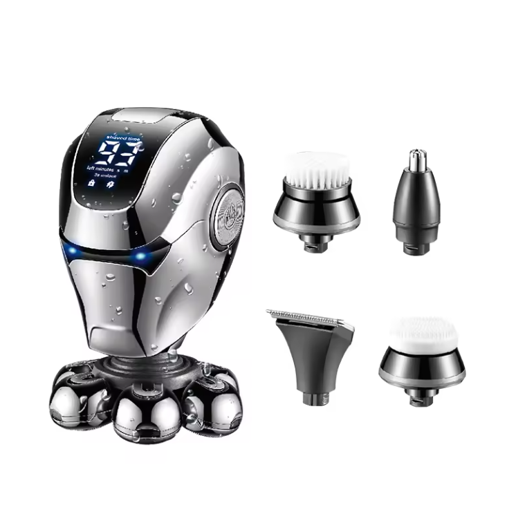 Електробритва акумуляторна Shaver Kemei km-780 5 в 1 для вологого та сухого гоління  - Догляд за тілом, фото 1