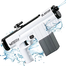 Електричний водний пістолет бластер Motorized water blaster на батарейках - Дитячі іграшки