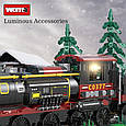 Конструктор потяг Snow Counrty TRAIN розиваючий WOMA 1232 деталей, фото 4