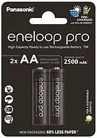 Акумулятор Panasonic Eneloop Pro AA 2500mAh NiMh 2шт. (BK-3HCDE/2CP)