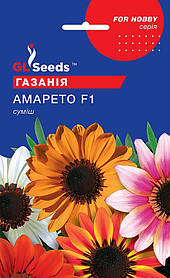 Насіння Газанії Амарето F1 (0,1 г), For Hobby, TM GL Seeds